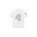 Monochrome Polo Shirt Blanc